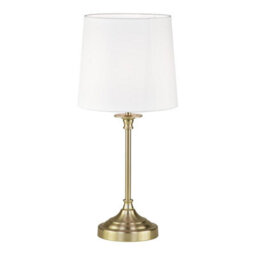 First Choice Lighting Set Of 2 Chester Antique Brass Lamps - thumbnail 2