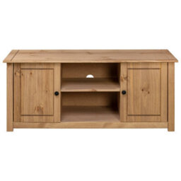 Walplus Tv Cabinet 120X40X50 Cm Solid Pine Wood Panama Range - thumbnail 5