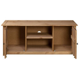 Walplus Tv Cabinet 120X40X50 Cm Solid Pine Wood Panama Range - thumbnail 6