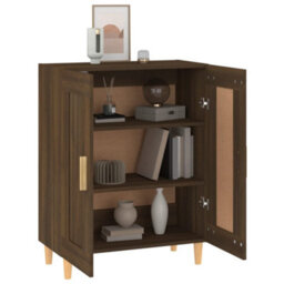 Walplus Sideboard Brown Oak 69.5X34X90 Cm Engineered Wood - thumbnail 4