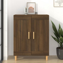 Walplus Sideboard Brown Oak 69.5X34X90 Cm Engineered Wood - thumbnail 1