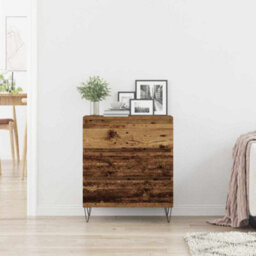 Berkfield Sideboard With Drawers Old Wood 60X35X70 Cm Engineered Wood - thumbnail 4