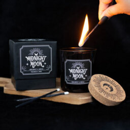 Midnight Moon Bergamot & Neroli Candle - 21H Scented Candle For Relaxation - thumbnail 6