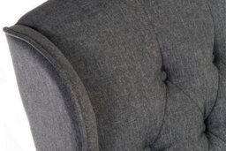 Teknik Chairman Super Large Executive Chair Grey Fabric With Button Back Detailing - thumbnail 5