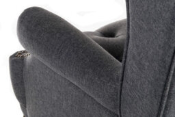 Teknik Chairman Super Large Executive Chair Grey Fabric With Button Back Detailing - thumbnail 4