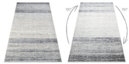 RugsX Carpet Fusion 8252 Light Grey Dark Grey - Melange, Modern, Abstract 80X150 Cm - thumbnail 3