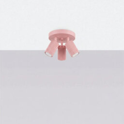 Luminosa Lighting Luminosa Karbon Ceiling Spotlight Clusters Pink 3X Gu10 - thumbnail 2
