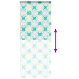 Berkfield Shower Roller Blind With Cassette 110X240 Cm Fabric Width 106 Cm - thumbnail 5