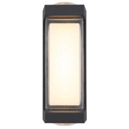 Luminosa Lighting Luminosa Plixon Outdoor Modern Wall Lamp Anthracite Matt Ip54 Led 3000K - thumbnail 3