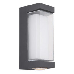 Luminosa Lighting Luminosa Plixon Outdoor Modern Wall Lamp Anthracite Matt Ip54 Led 3000K - thumbnail 2