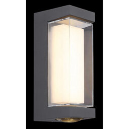 Luminosa Lighting Luminosa Plixon Outdoor Modern Wall Lamp Anthracite Matt Ip54 Led 3000K - thumbnail 4