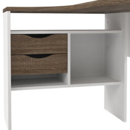 Furniture To Go Function Plus Corner Desk White And Truffle Oak 2 Drawers  (W) 145.1 X (H) 76.8 X (D) 81Cm - thumbnail 9