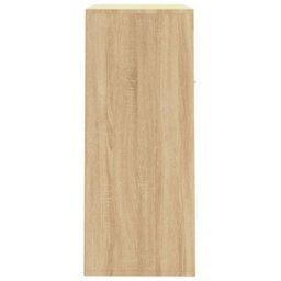 Vidaxl Shoe Cabinet Sonoma Oak 60X35X84 Cm Engineered Wood - thumbnail 8