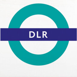 Transport For London Dlr Wooden Block White/green/blue (2.7Cm X 20Cm X 20Cm) - thumbnail 2