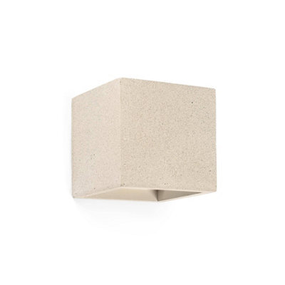 Luminosa Lighting Luminosa Kamen 1 Light Up & Down Wall Light Beige, G9 - image 1