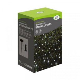 Smart Garden Solar Powered String Lights Led 100 - Cool White - thumbnail 1
