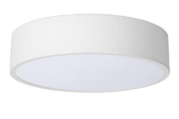 Lucide Unar Modern Flush Ceiling Light 20Cm - Led Dim. - 1X12W 2700K - 3 Stepdim - White - thumbnail 2