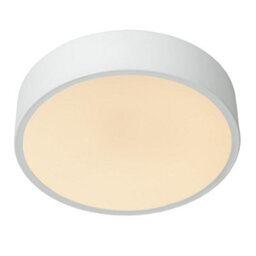 Lucide Unar Modern Flush Ceiling Light 20Cm - Led Dim. - 1X12W 2700K - 3 Stepdim - White - thumbnail 5