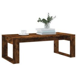 Vidaxl Coffee Table Smoked Oak 102X50X35 Cm Engineered Wood - thumbnail 3