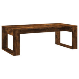 Vidaxl Coffee Table Smoked Oak 102X50X35 Cm Engineered Wood - thumbnail 2
