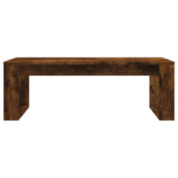 Vidaxl Coffee Table Smoked Oak 102X50X35 Cm Engineered Wood - thumbnail 4