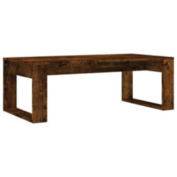Vidaxl Coffee Table Smoked Oak 102X50X35 Cm Engineered Wood - thumbnail 6