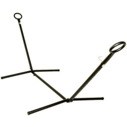 Primrose Black Steel Hammock Stand With Carry Bag Included