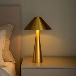 Wisteria Pimlico Led Table Lamp Brushed Brass - thumbnail 5