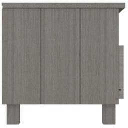 Berkfield Tv Cabinet Light Grey 106X40X40 Cm Solid Wood Pine - thumbnail 4