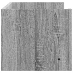 Berkfield Wall Shelf Grey Sonoma 100X35X30.5 Cm Engineered Wood - thumbnail 5