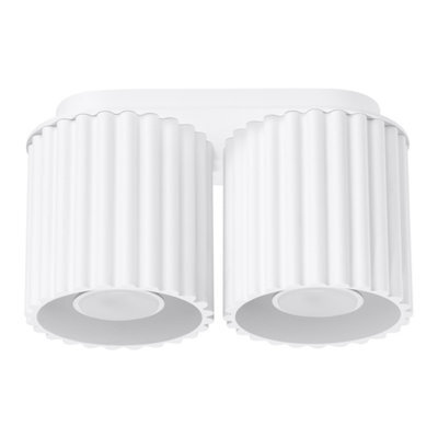 Luminosa Lighting Luminosa Aura Surface Mounted Downlight White 2X Gu10 - image 1