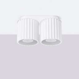 Luminosa Lighting Luminosa Aura Surface Mounted Downlight White 2X Gu10 - thumbnail 2