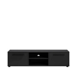 Arte Maxione 09 Tv Cabinet 150Cm - Black, Bold Contemporary Tv Stand - thumbnail 3