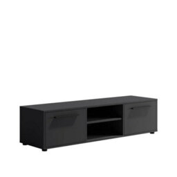 Arte Maxione 09 Tv Cabinet 150Cm - Black, Bold Contemporary Tv Stand - thumbnail 2
