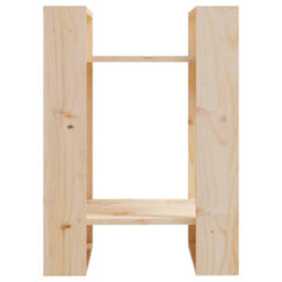Berkfield Book Cabinet/room Divider 41X35X57 Cm Solid Wood Pine - thumbnail 3