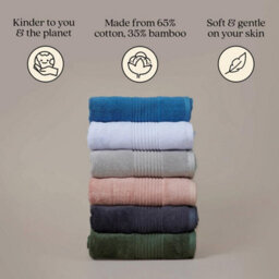 Misona Ultra Soft Bamboo Bath Sheet - White - thumbnail 6