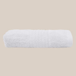Misona Ultra Soft Bamboo Bath Sheet - White - thumbnail 1