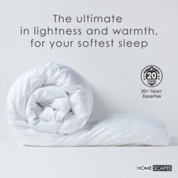 Homescapes Luxury Hotel Quality Super Microfibre 13.5 Tog Double Size Winter Duvet - thumbnail 3