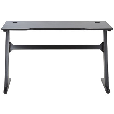 Wyld And Coco Novadesk Rgb Gaming Desk Black Mdf 120 X 60 Cm - Remote Rgb, Cable Management - image 1