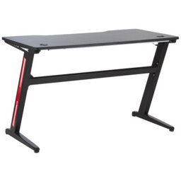 Wyld And Coco Novadesk Rgb Gaming Desk Black Mdf 120 X 60 Cm - Remote Rgb, Cable Management - thumbnail 6