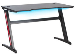 Wyld And Coco Novadesk Rgb Gaming Desk Black Mdf 120 X 60 Cm - Remote Rgb, Cable Management - thumbnail 3