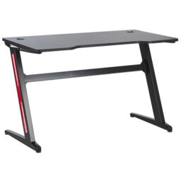 Wyld And Coco Novadesk Rgb Gaming Desk Black Mdf 120 X 60 Cm - Remote Rgb, Cable Management - thumbnail 5