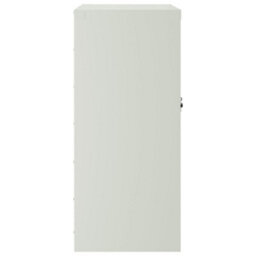 Berkfield File Cabinet Light Grey 79X40X90 Cm Steel - thumbnail 5