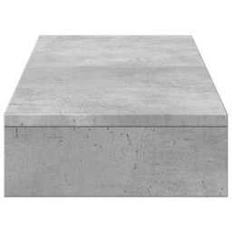 Walplus Monitor Stand Concrete Grey 100X27X10 Cm Engineered Wood - thumbnail 5