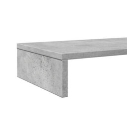 Walplus Monitor Stand Concrete Grey 100X27X10 Cm Engineered Wood - thumbnail 7
