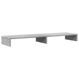 Walplus Monitor Stand Concrete Grey 100X27X10 Cm Engineered Wood - thumbnail 2