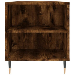 Berkfield Modern Coffee Table Smoked Oak 102X44.5X50 Cm Engineered Wood - thumbnail 7