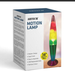 Almineez Magic 16 Inch Lamp  Aluminium Soothing Colour Motion Wax And Liquid Decoration Mood Light  Rainbow - thumbnail 4