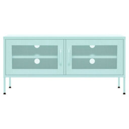 Berkfield Tv Cabinet Mint 105X35X50 Cm Steel - thumbnail 3