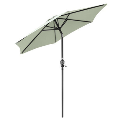 Christow 2.4M Crank And Tilt Parasol With Uv Protection - image 1